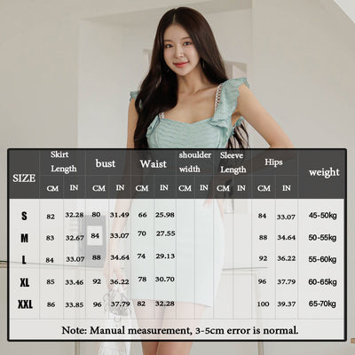 Temperament square neck splicing ruffle leaf edge hip wrap fashion dress